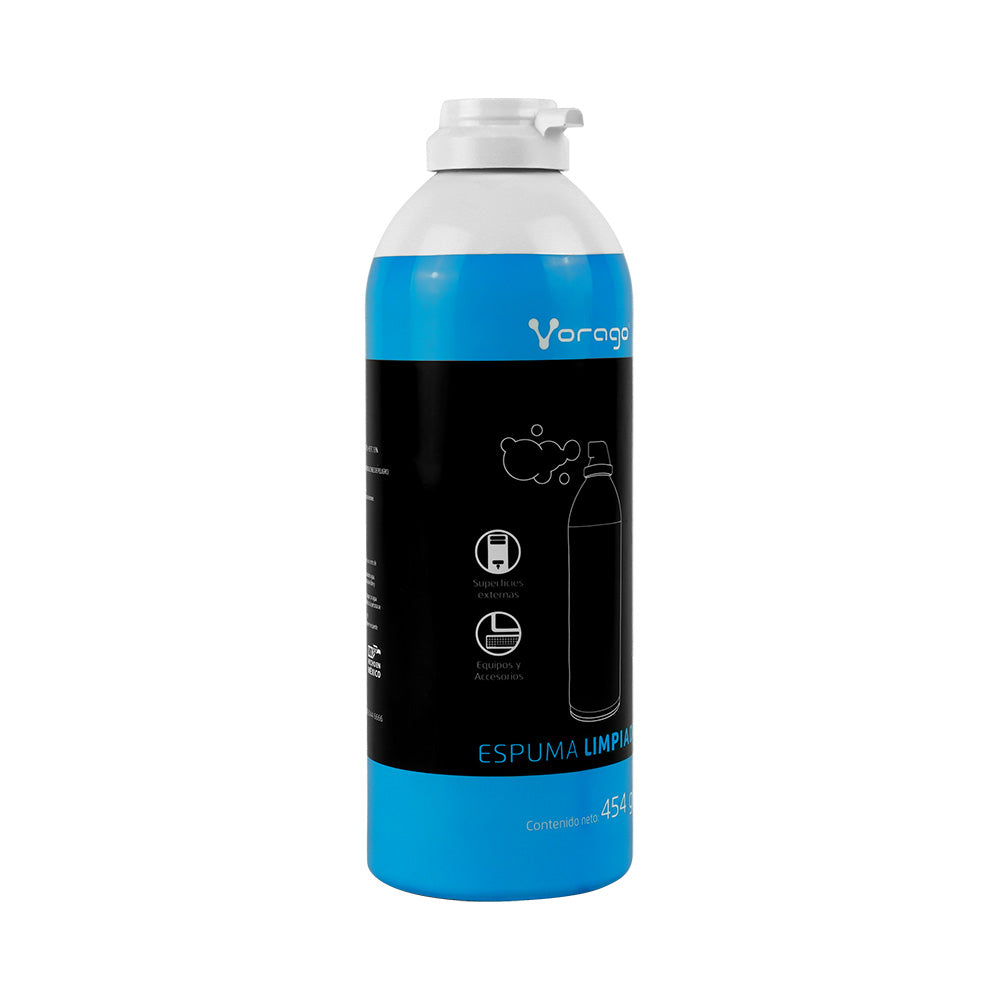 Vorago CLN-101 kit de limpieza para equipos Espuma para limpieza de equipos 400 ml, Plata