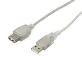 Manhattan Cable de Extensión USB 2.0 de Alta Velocidad Cable USB 2.0 USB A USB A Macho/Hembra