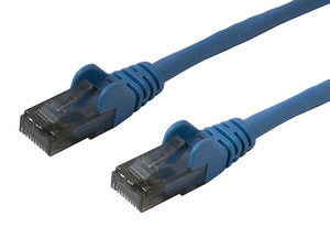 Cable de red Cat6, UTP RJ-45 Macho/Macho, 0.5m, Azul, Blindaje SSTP, 250MHz