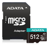 ADATA AUSDX512GUI3V30 Memoria Flash 512 GB MicroSDXC Class 1 (U1) Clase 10