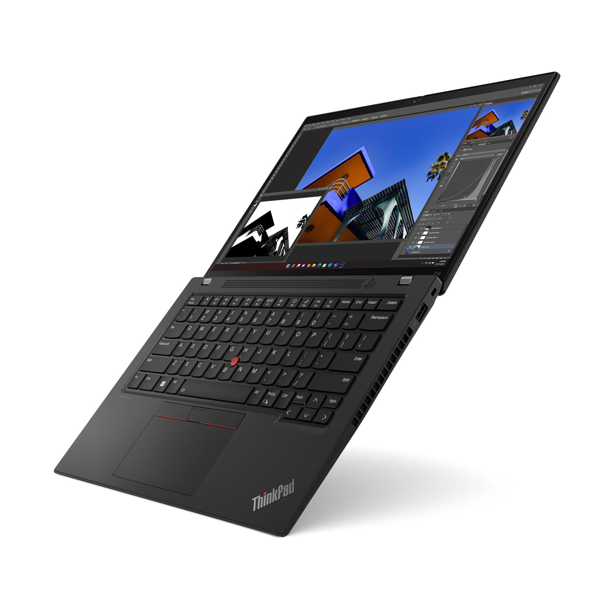 Lenovo ThinkPad T14 Gen 4 (Intel) Laptop Thunder black Portátil Negro Concha