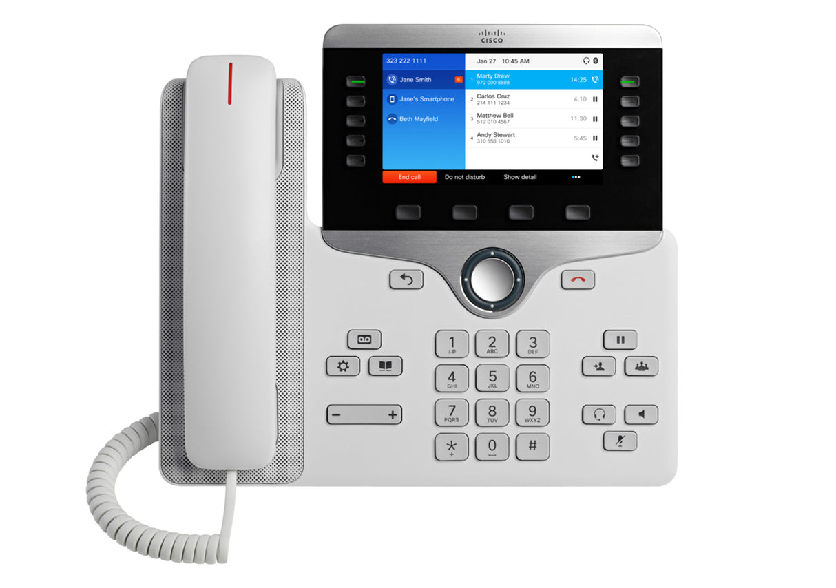 Cisco 8851 Teléfonos IP Teléfono IP Negro Si