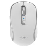 Acteck Optimize Trip Pro MI580 ratón Universal Diestro RF inalámbrico + bluetooth Óptico 1600 DPI, Blanco