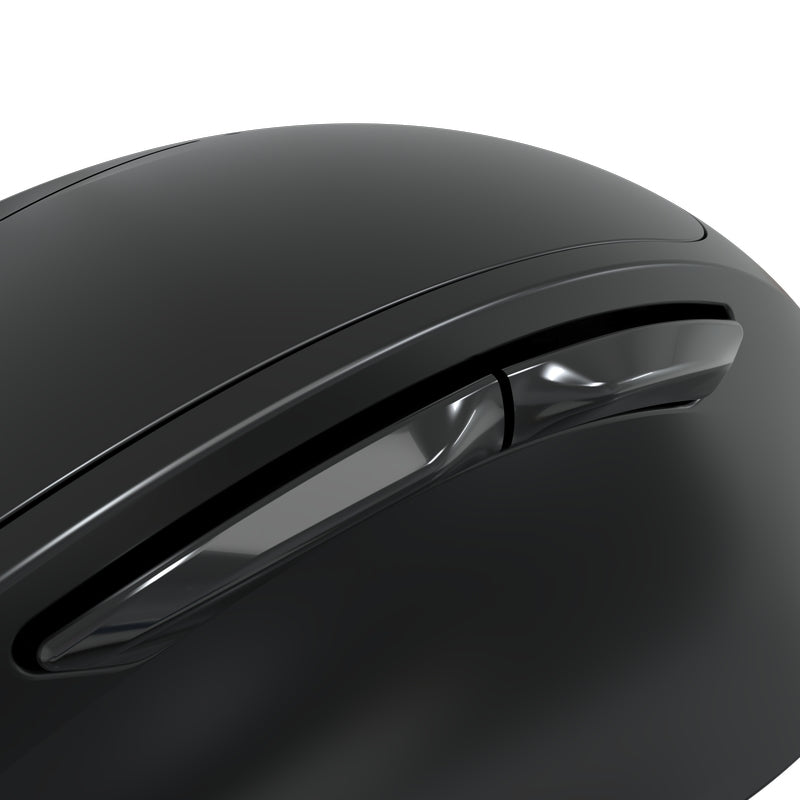 Klip Xtreme Duotrak ratón Oficina Diestro RF inalámbrico + bluetooth Óptico 1600 DPI, Negro