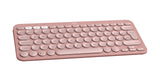 Logitech Pebble Keys 2 K380s Teclado Universal Inalámbrico Bluetooth Switch de tecla de tijera