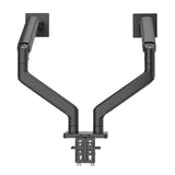 Manhattan Soporte doble de sobremesa para TV/monitores (Articulado con muelle), para pantallas de 13" a 45", f