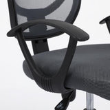 Nextep NE-650SG silla para oficina o computadora asiento acolchado respaldo de malla, Gris, Gris, Tela