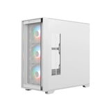 Balam Rush Carbono Twin Mate 8000 Midi Tower Blanco, Micro ATX, Mini-ITX, Metal