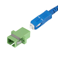 StarTech.com Paquete de 10 Acopladores de Fibra Óptica SC a SC Monomodo - Acoplador de Fibra Óptica OS2 Simplex Monomodo