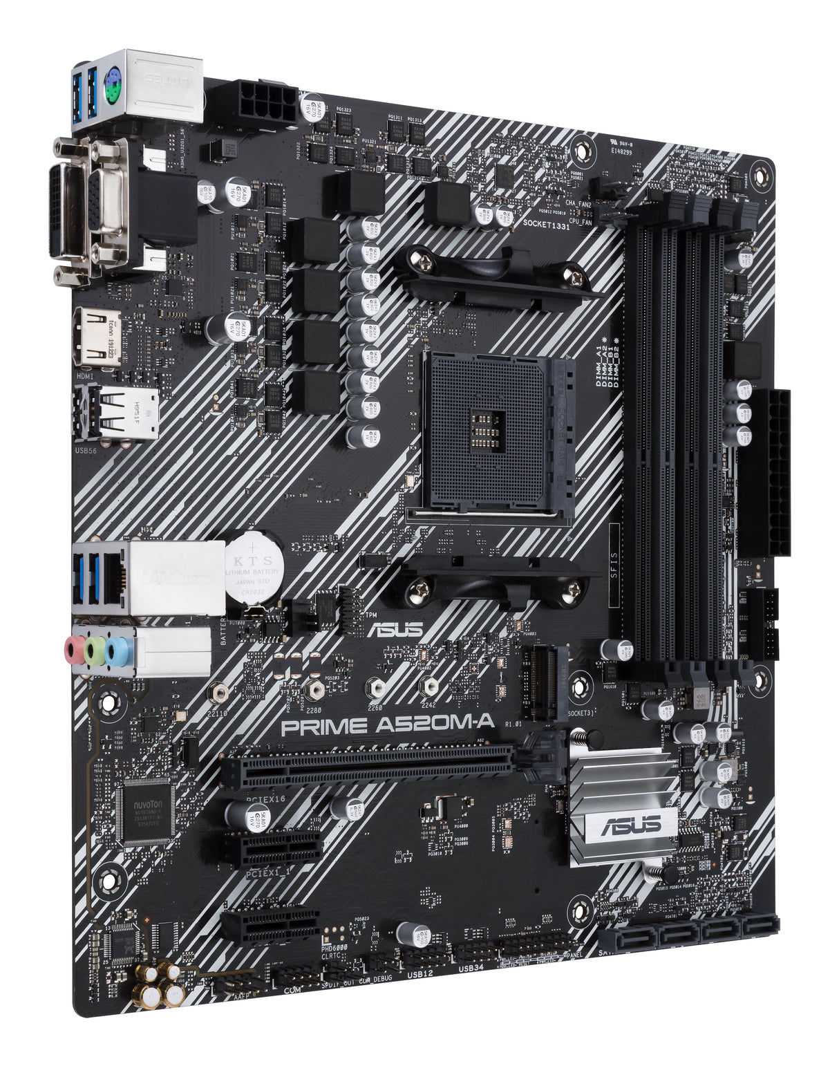 ASUS PRIME A520M-A II/CSM placas base AMD Zócalo AM4 AMD Ryzen™ 3, AMD Ryzen™ 5 DDR4-SDRAM