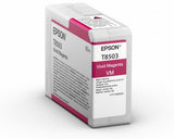 Epson Singlepack Magenta T850300 Cartucho de Tinta Tinta a base de pigmentos Impresión por inyección de tinta - SureColor SC-P800 1 pieza(s)