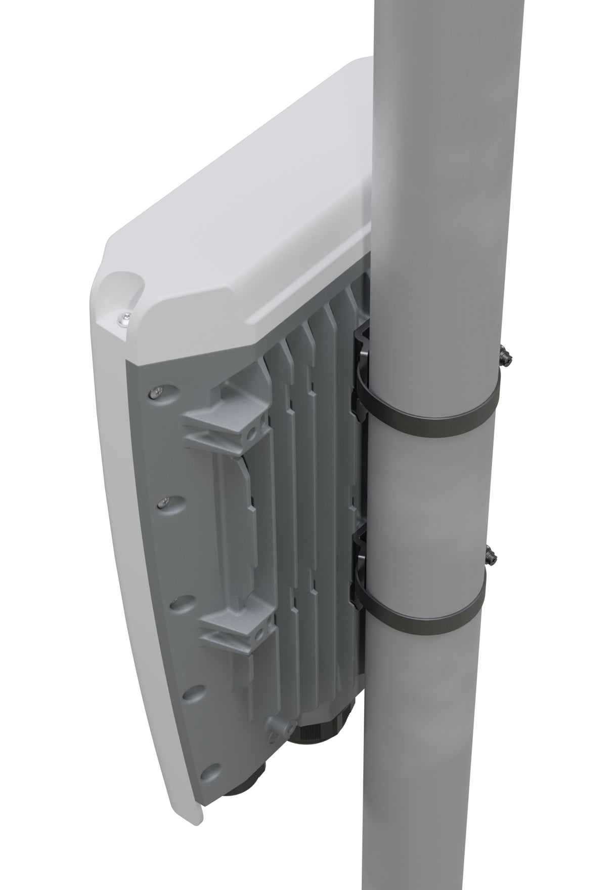 CRS504-4XQ-OUT, Switch exteriores CPU 650MHz, 128MB RAM, 1 Eth 10/100, 4 QSFP28 100G, CD jack y 802.3bt PoE-in, RouterOS