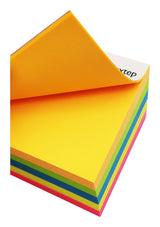 Nextep NE-056 nota autoadhesiva Plaza Azul, Verde, Naranja, Rosa, Amarillo 100 hojas Autoadhesivo