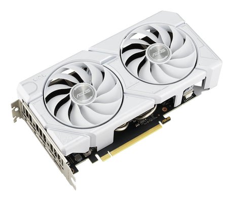 ASUS Dual -RTX4060-O8G-EVO-WHITE NVIDIA GeForce RTX 4060 8 GB GDDR6, 128 Bit, 7680 x 4320 Pixeles, PCI Express 4.0
