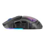 Game Factor MOW700-WH ratón Juego Ambidiestro RF Wireless + Bluetooth + USB Type-A 26000 DPI, Blanco