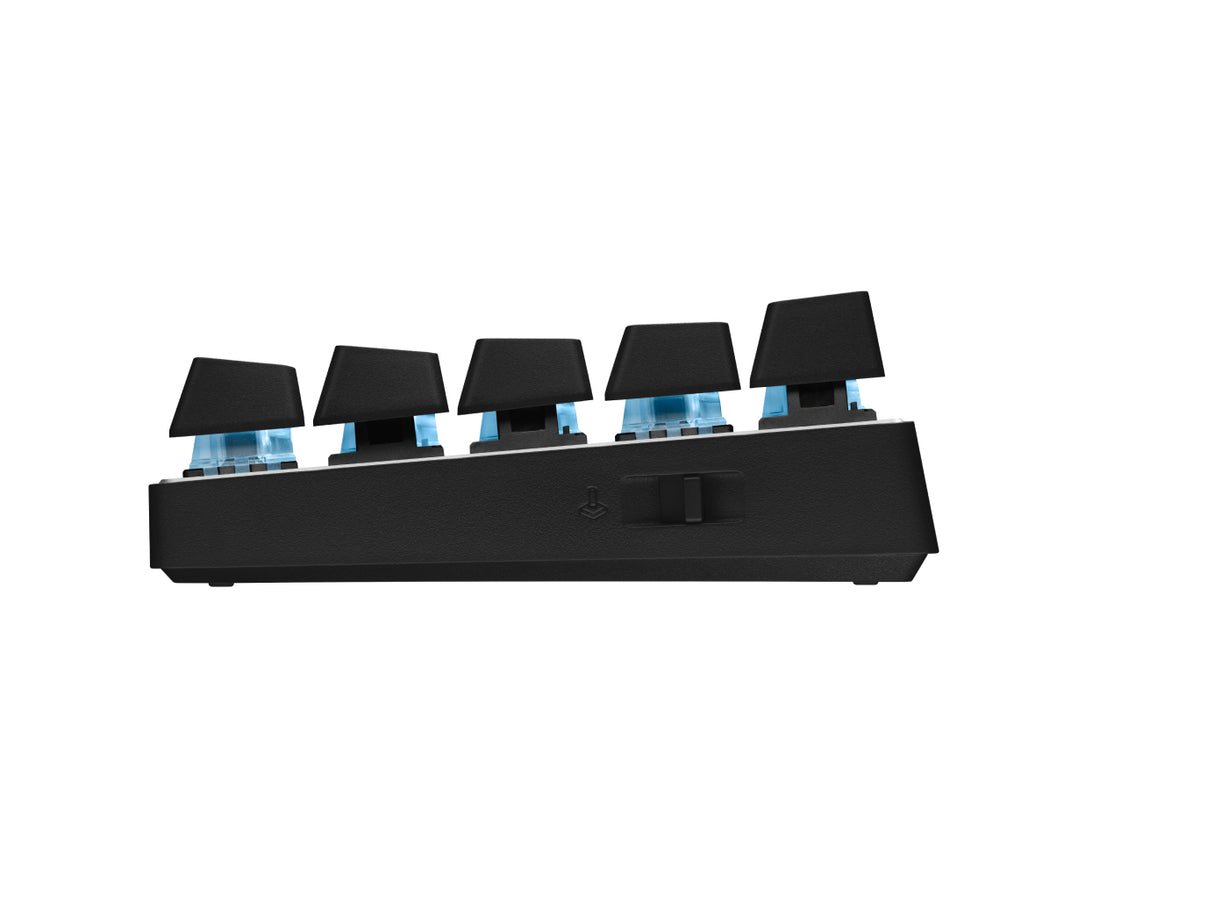 Logitech G PRO X 60, Inalámbrico y alámbrico, RF inalámbrico + bluetooth, Interruptor mecánico