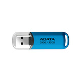 MEMORIA USB ADATA AC906-32G-RWB C906 32GB CON TAPA COLOR AZUL USB 2.0
