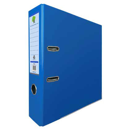 Techmakro KITCARP20AZ carpeta Cartón, Cloruro de polivinilo (PVC) Azul Carta, Folder de archivo convencional, Mate, 650 