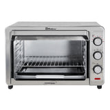 Horno Tostador Koblenz HKM-1500 S 32 L, 1500 W, Parrilla Giratoria, Acero Inox