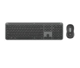 Logitech Signature Slim Combo MK950 Teclado Oficina Inalámbrico RF Wireless + Bluetooth Switch de tecla de tijera