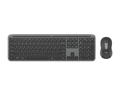 Logitech Signature Slim Combo MK950 Teclado Oficina Inalámbrico RF Wireless + Bluetooth Switch de tecla de tijera