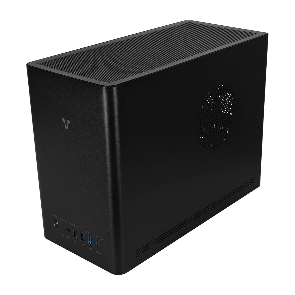 Vorago GAB-210-BK gabinete de computadora Midi Tower Negro 500 W, Micro ATX, Mini-ATX