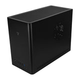 Vorago GAB-210-BK gabinete de computadora Midi Tower Negro 500 W, Micro ATX, Mini-ATX