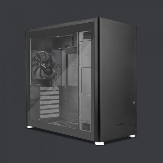 Yeyian Hussar Midi Tower Negro, ATX, Micro ATX, Mini-ITX, YCM-ASHUS-01