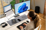 Kensington Pro Fit Ergo KM675 EQ Teclado Oficina Inalámbrico RF Wireless + Bluetooth Interruptor de membrana