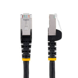 StarTech.com NLBK-100F-6A-PATCH Cables de red 30,5 m Cat6a 0 - 50 °C