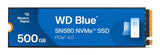 Western Digital WDS500G3B0E-00CHF0 unidad interna de estado sólido 500 GB M.2 PCI Express 4.0 NVMe, 4000 MB/s