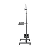 Tripp Lite DMCS1732S Estación de trabajo móvil con soporte para monitor - Para pantallas de 17" a 32", altura ajustable