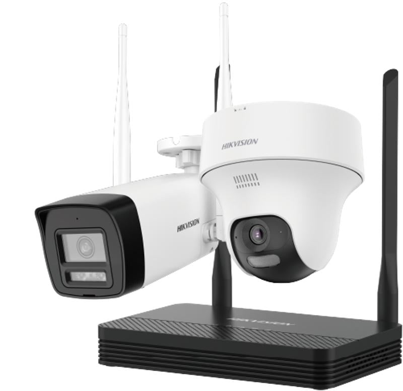 Hikvision NKS424W02H kit de videovigilancia Alámbrico 4 canales