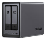 Ugreen NASync DXP2800 NAS Compacto Intel® N N100 8 GB DDR5 UGOS Pro Negro