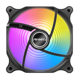 Antec F12 Racing ARGB Gabinete de la computadora Ventilador 12 cm Negro, 500 RPM, 1500 RPM