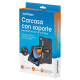 Manhattan 996501 fundas para tablets iPad 10.2" (8th + 9th generation) 25,9 cm (10.2") Carcasa rígida Negro