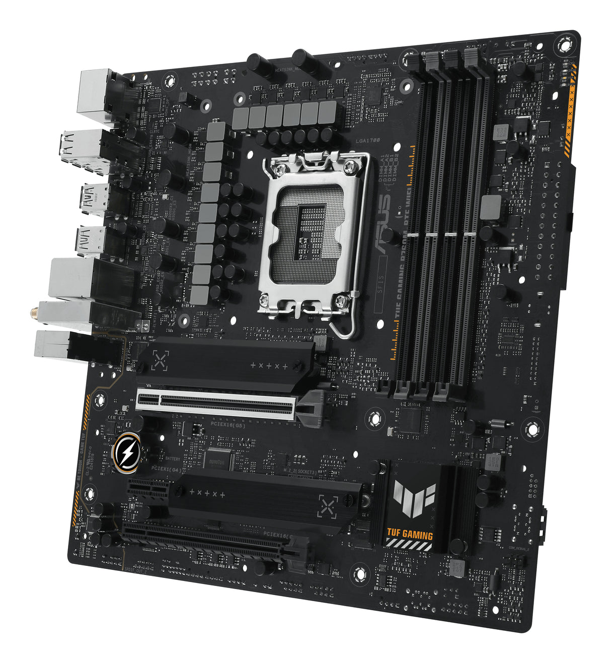 ASUS TUF GAMING B760M-BTF WIFI placas base Intel LGA 1700 LGA 1700 DDR5-SDRAM
