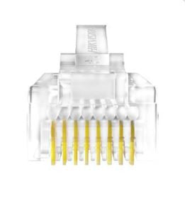 Hikvision DS-1M5EUA-30U conector RJ-45 Transparente