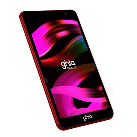 Ghia GA8N2R tableta Allwinner 64 GB 17.8 cm (7") 4 GB Android 14 Rojo, 1280 x 800 Pixeles