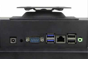 Syble XB-VP1106 lector de código barras Lector de código de barras anexo 1D/2D Negro, Codabar, Code 11, Code 128