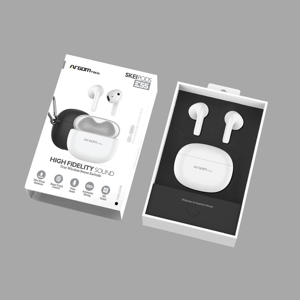 ArgomTech ARG-HS-5055PK audífono y auriculare Auriculares True Wireless Stereo (TWS) Intra auditivo Llamadas/Música Blue