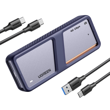 Ugreen CM642 Caja externa para unidad de estado sólido (SSD) Aluminio M.2