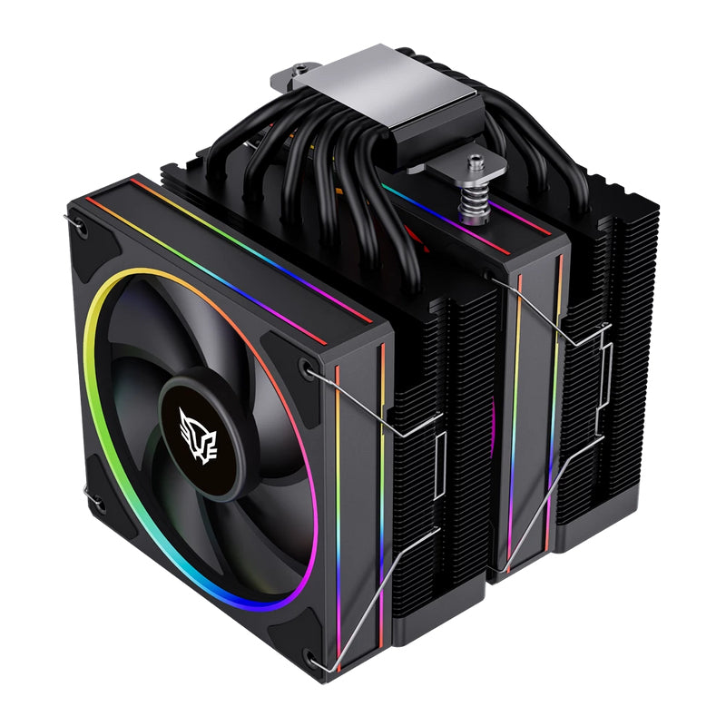 Balam Rush Heliux Pro HEX70 Procesador Enfriador de aire 12 cm Negro, 600 RPM, 2200 RPM
