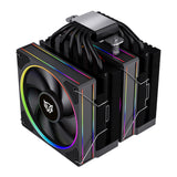 Balam Rush Heliux Pro HEX70 Procesador Enfriador de aire 12 cm Negro, 600 RPM, 2200 RPM
