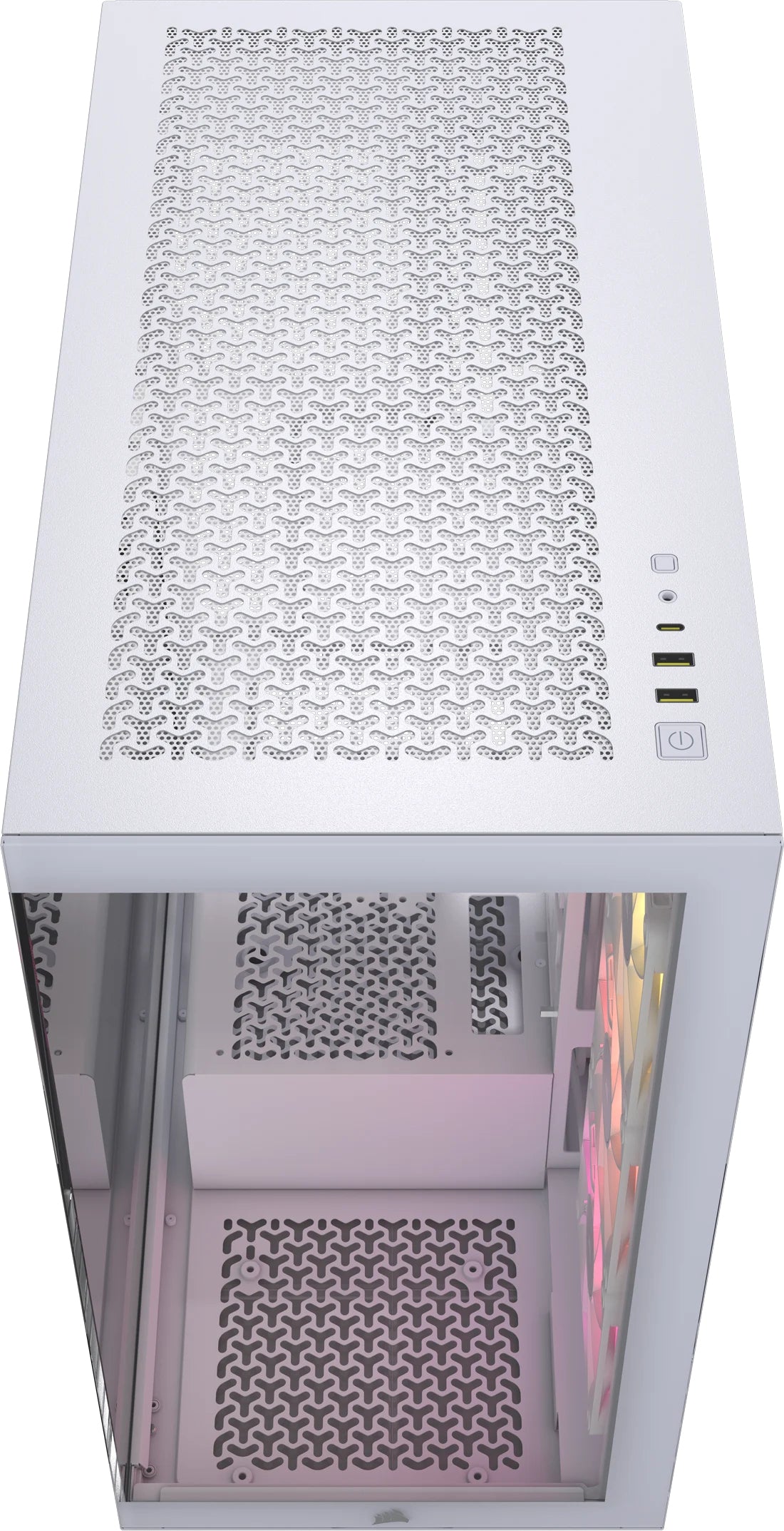 Corsair iCUE LINK 3500X RGB Midi Tower Blanco, EATX, Acero, Vidrio templado