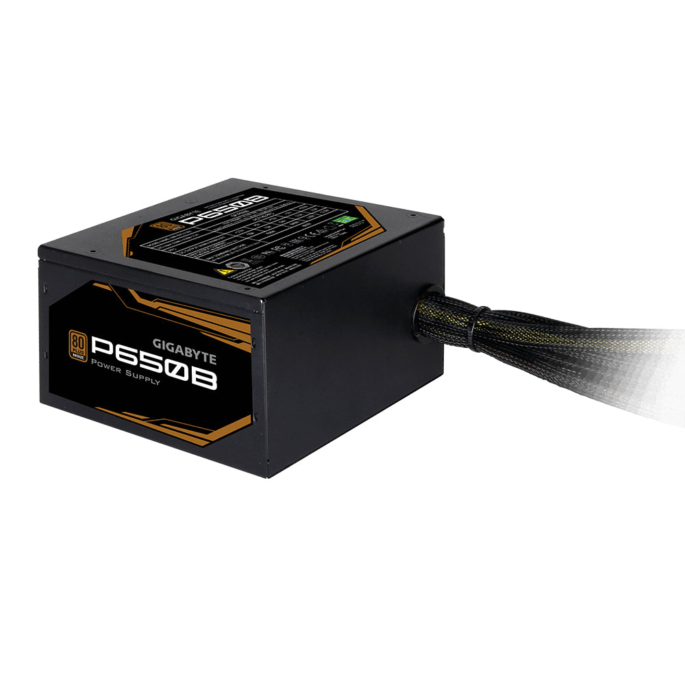 GIGABYTE GP-650B POWER SUPPLY unidades de fuentes de alimentación 650 W 100 - 240 V 50 - 60 Hz 9 - 4 A