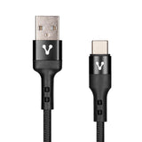 Vorago CAB-128 cable Lightning 3 m, USB A + USB C | Cables Lightning