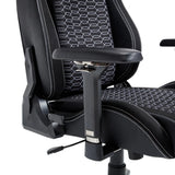 Balam Rush Super U5 Silla de juegos para PC Negro, 150 kg, Apoyabrazos 4D, 90 - 135°