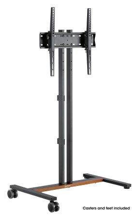 Manhattan Soporte con carrito para TV/monitores, pantallas 34"–55", Compatibilidad VESA: de 200x200 a 400x400 mm (verifique las dimensiones de los cua