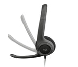 Logitech H390 Auriculares Auriculares Llamadas/Música Negro 2,4 m